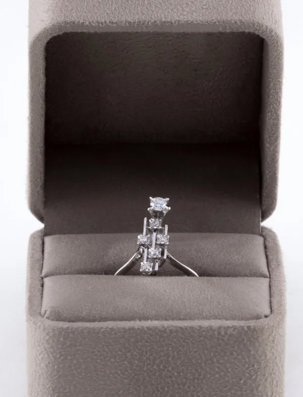 Bague Or Blanc & Diamants