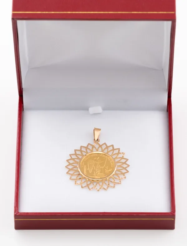 Pendentif Porte Pièce 20f Napoléon Or