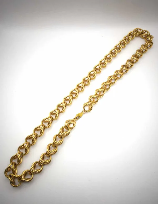 Chaîne Maille Gros Sirop Or Jaune 18K