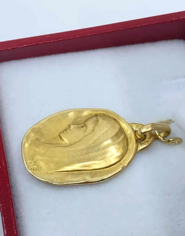 Pendentif Vierge Or Jaune