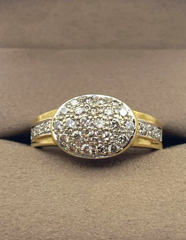 Bague Or Jaune & Diamants