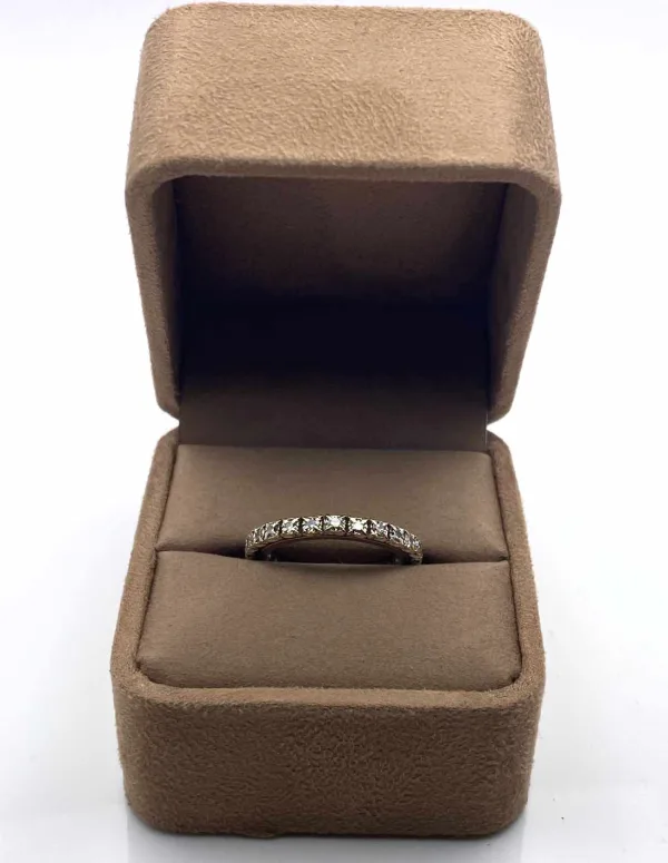 Bague Alliance 2 Ors 18K et Diamants