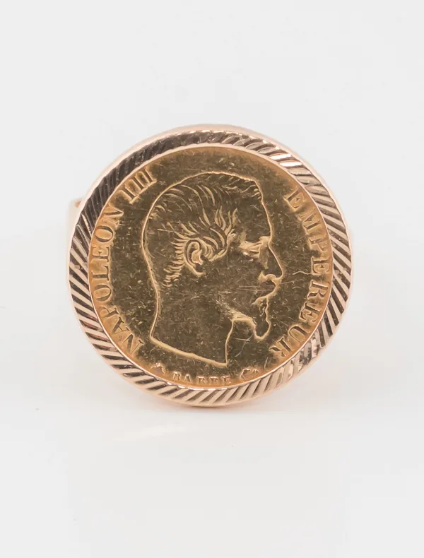 Bague Pièce d'Or Napoléon III