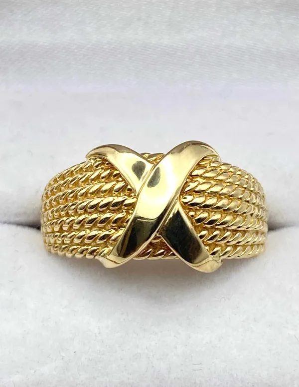 Bague Or Jaune Inspiration Tiffany