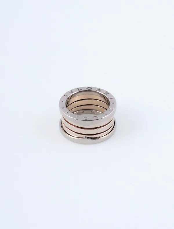 Bulgari Bague B.Zero1 Or rose, Or blanc