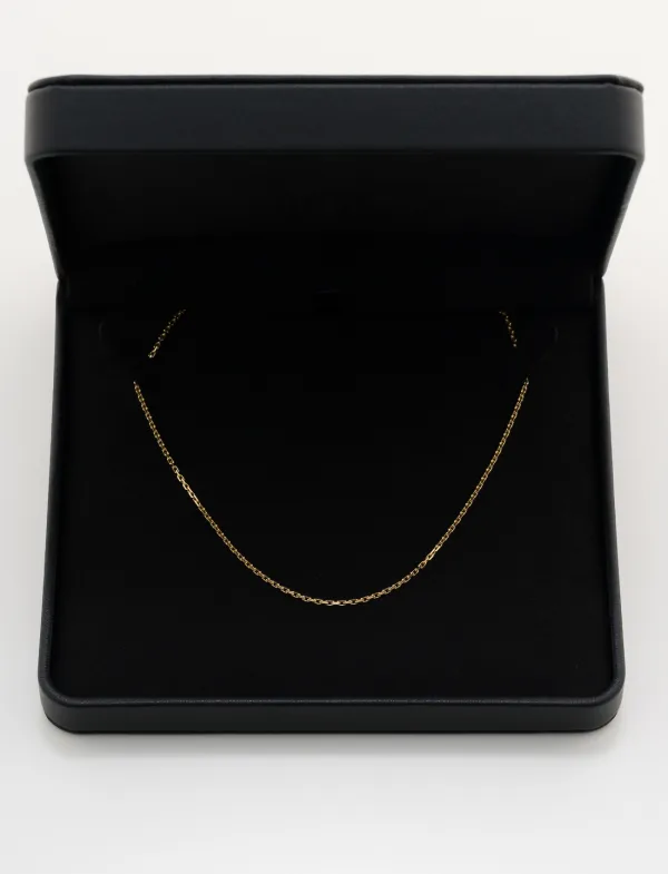 Collier Chaine Maille Forçat Or Jaune