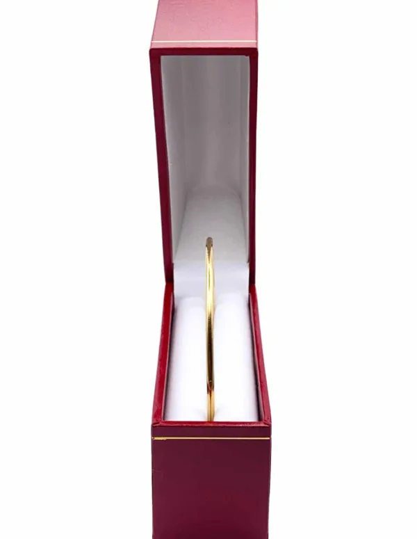 Bracelet jonc en or jaune massif