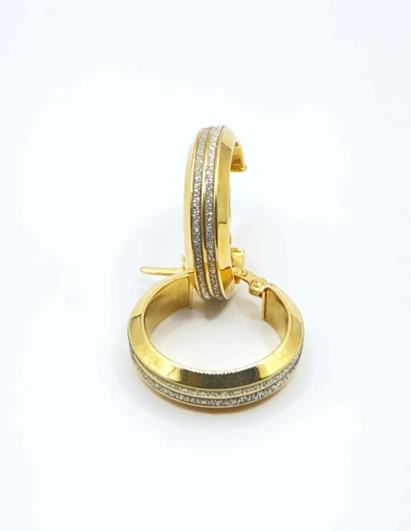 Paire de Boucles d'oreilles Créoles Or Jaune