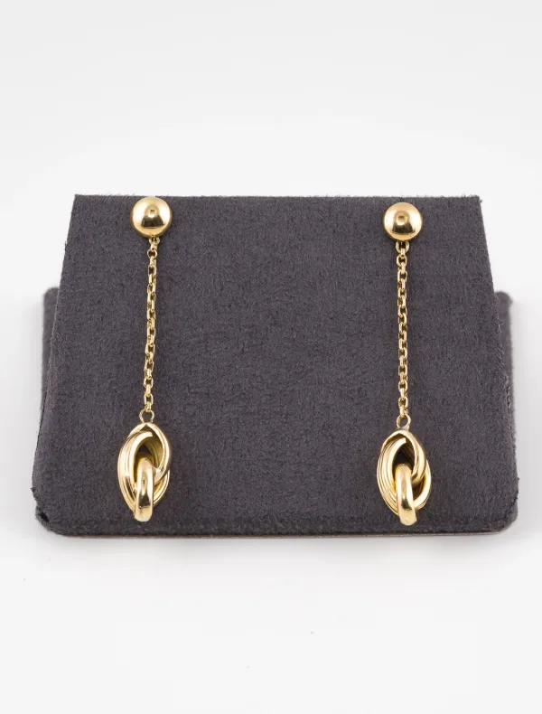 Boucles d'Oreilles Or Jaune