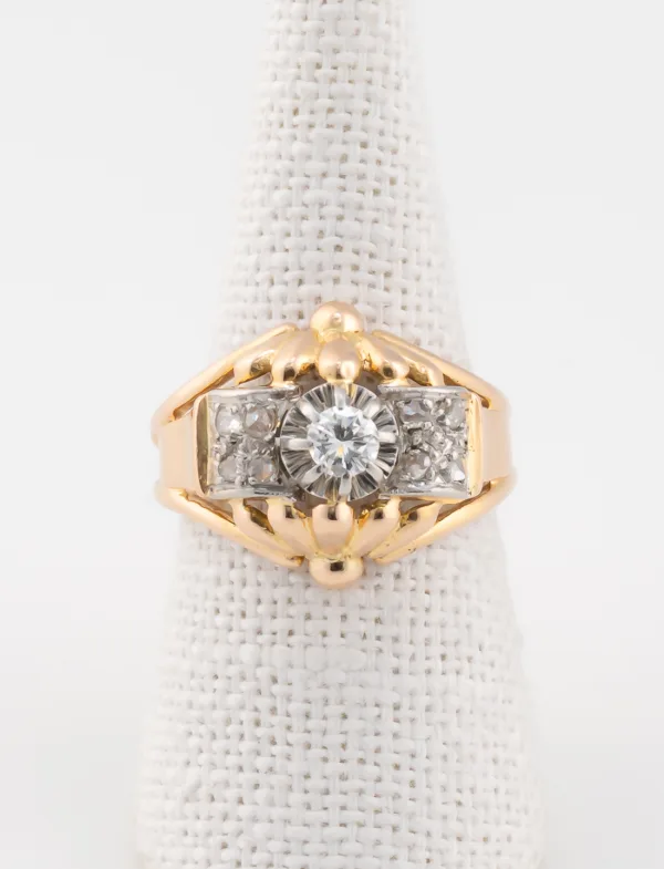 Bague Art Déco Or & Diamants