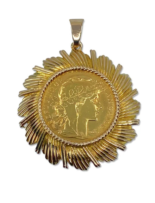 Pendentif Pièce 20 francs Or