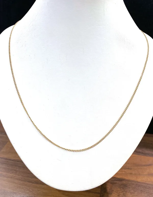 Chaîne Maille Forçat Or jaune