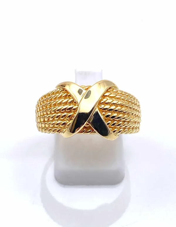 Bague Or Jaune Inspiration Tiffany
