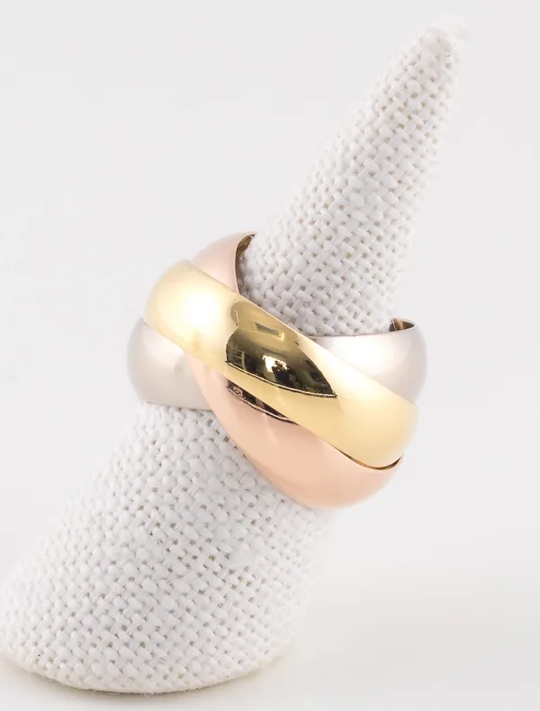 Bague Anneaux 3 Ors