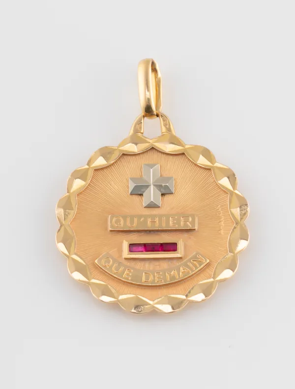 Pendentif Médaille d'Amour Augis