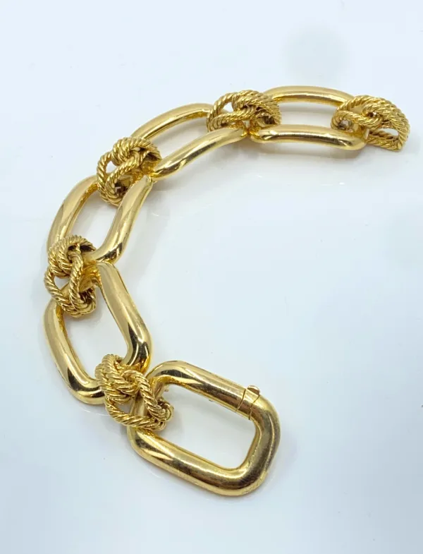 Bracelet Vintage Or Jaune