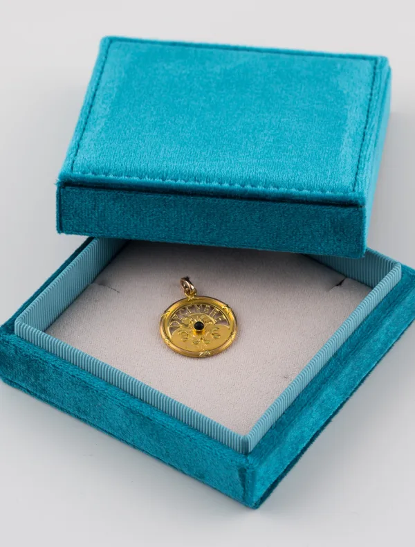 Pendentif Médaille Décembre Or Jaune