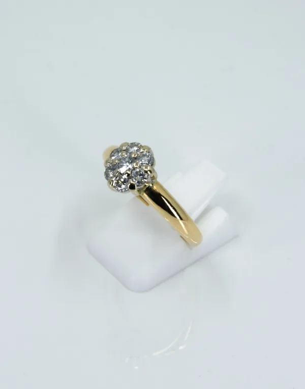 Bague Marguerite Or Jaune & Diamants