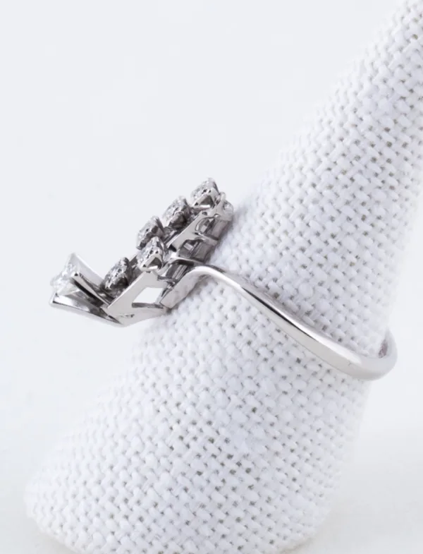 Bague Or Blanc & Diamants