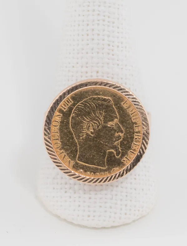 Bague Pièce d'Or Napoléon III