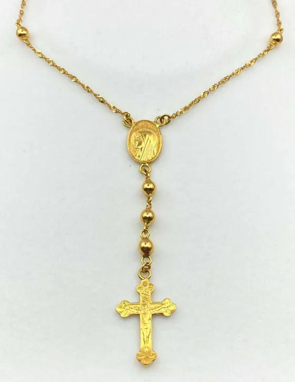Collier Chapelet en Or Jaune