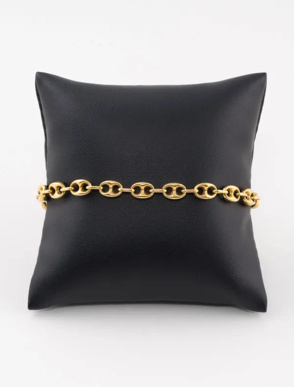 Bracelet Grain de Café Or Jaune