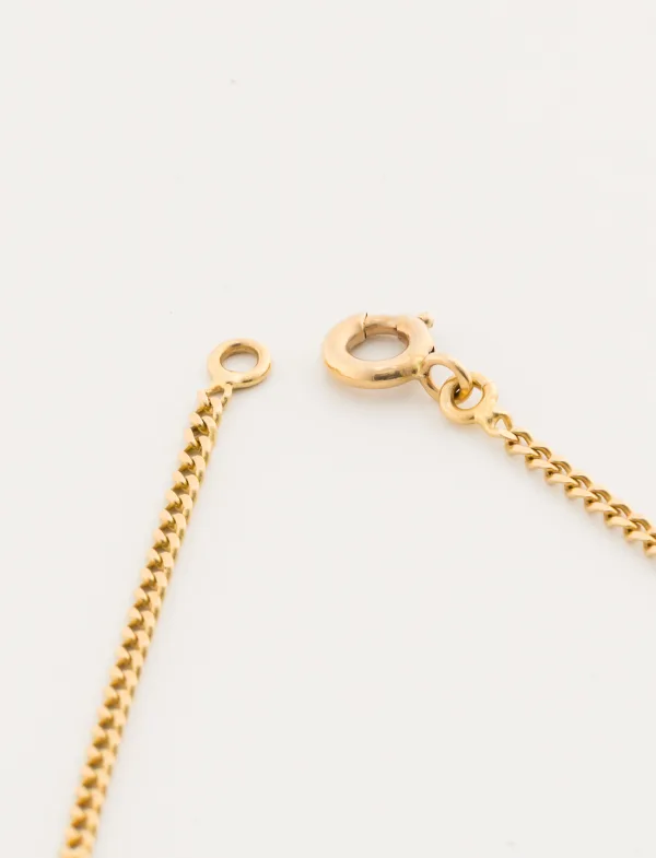 Collier Chaine Gourmette Or Jaune