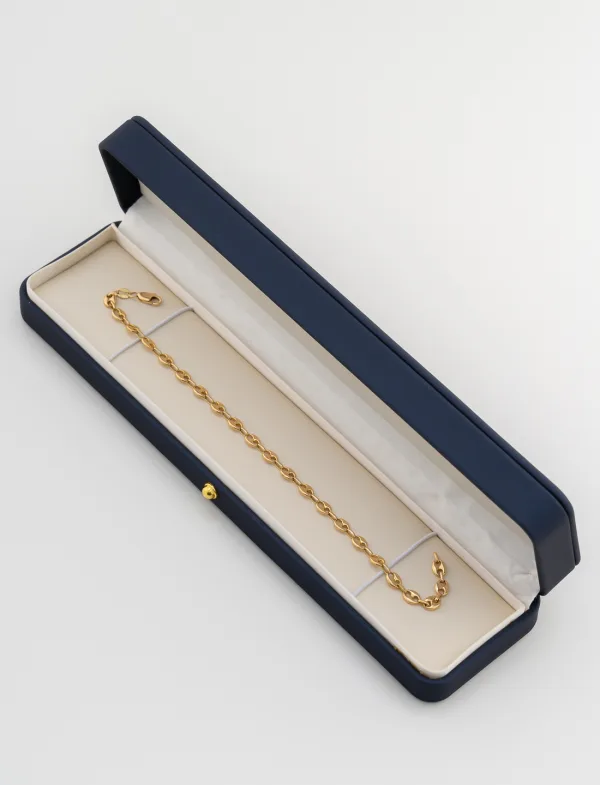 Bracelet Grain de Café Or Jaune