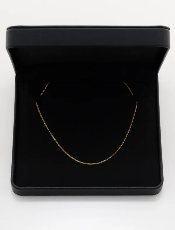 Collier Maille Gourmette Fine Or Jaune