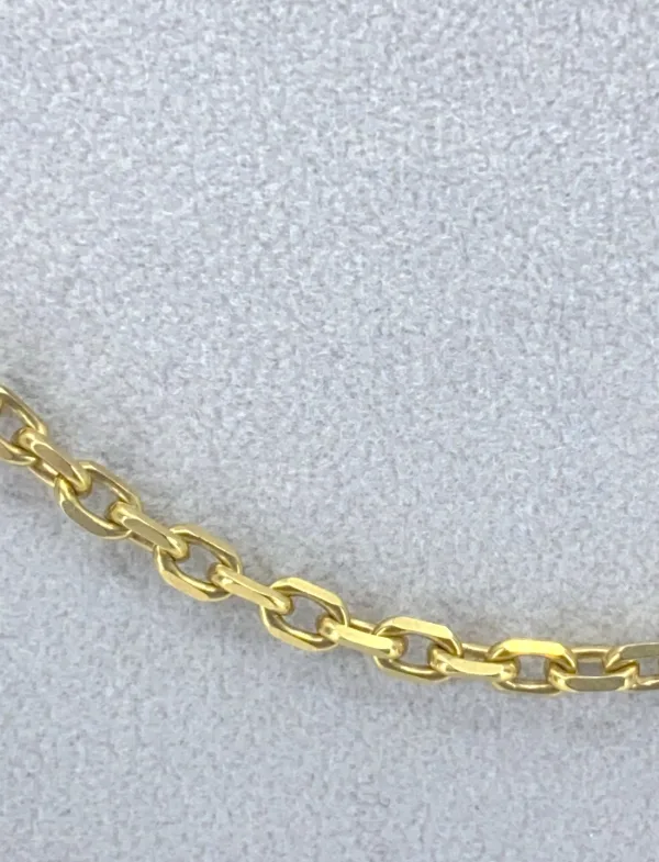 Chaine Maille Forçat Or Jaune