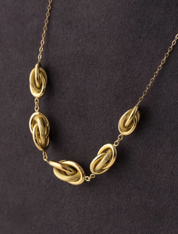 Collier Noeuds Antillais Or jaune