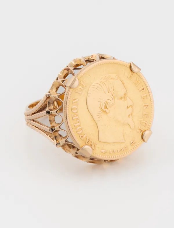 Bague Pièce d'Or Napoléon III