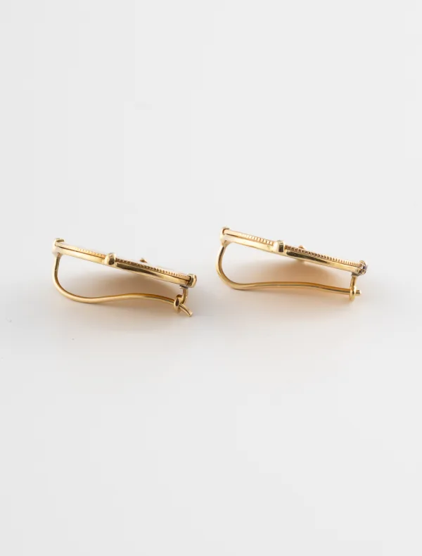 Boucles d'Oreilles Pièce d'Or Napoléon