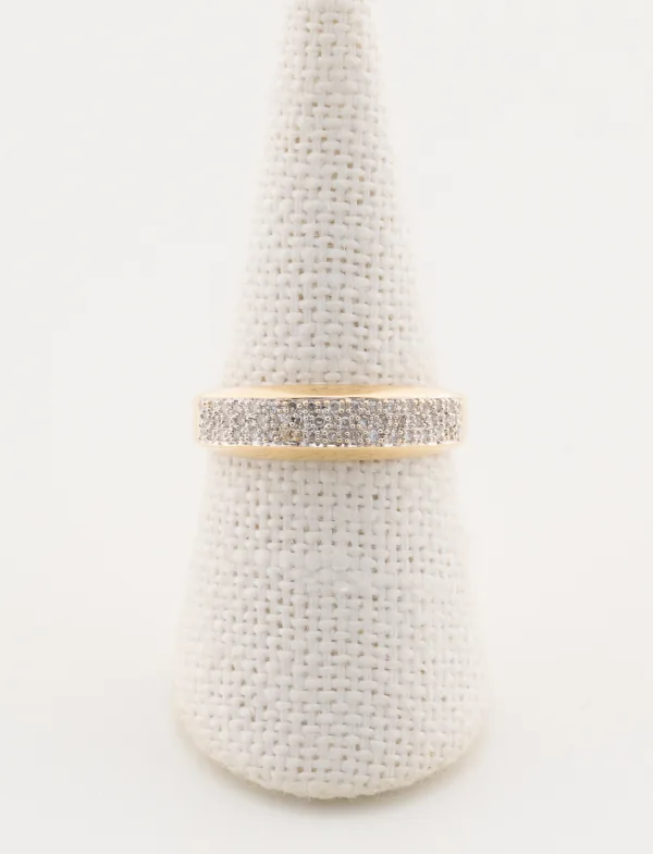 Bague Or Jaune & Diamants