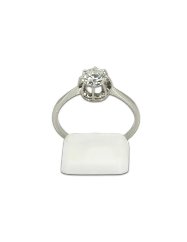 Bague Platine & Diamant Solitaire