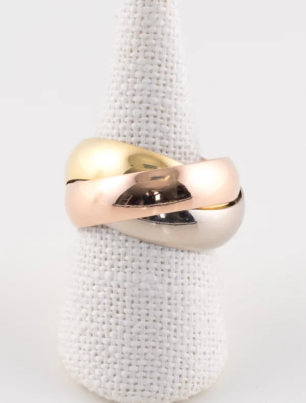 Bague Anneaux 3 Ors