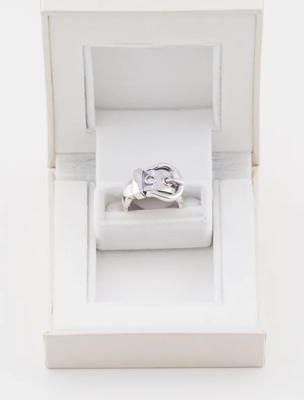Bague Hermes Boucle Sellier