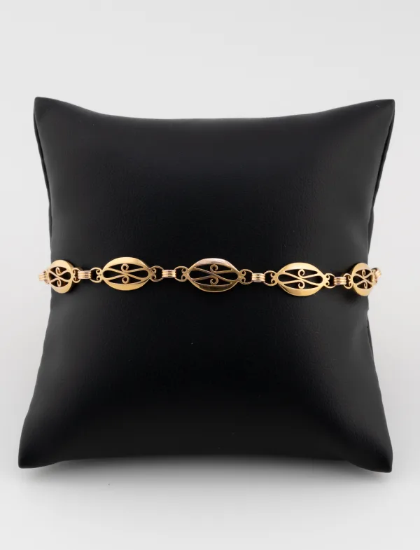 Bracelet Filigrane Or Jaune