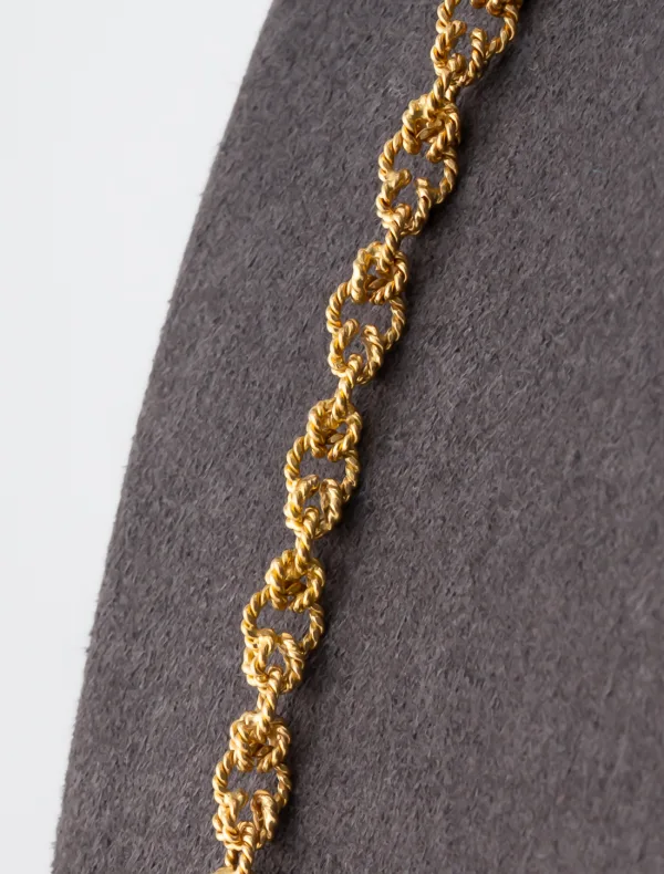Collier Corde Or jaune