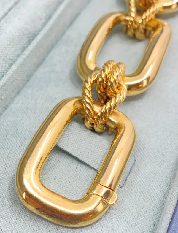 Bracelet Vintage Or Jaune