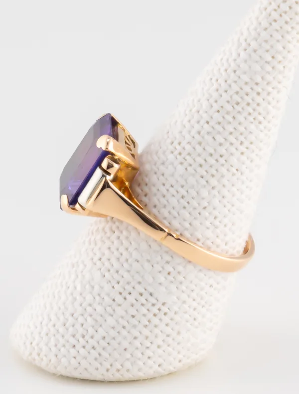 Bague Améthyste Art Déco