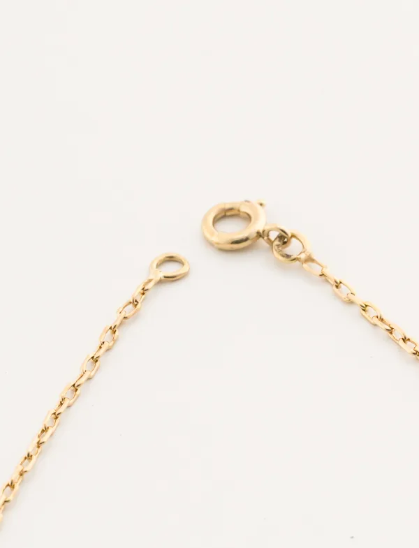 Collier Long Chaine Forçat Or Jaune