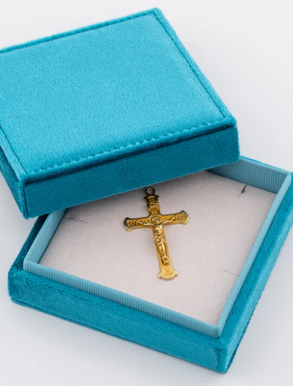 Pendentif Crucifix Or Jaune