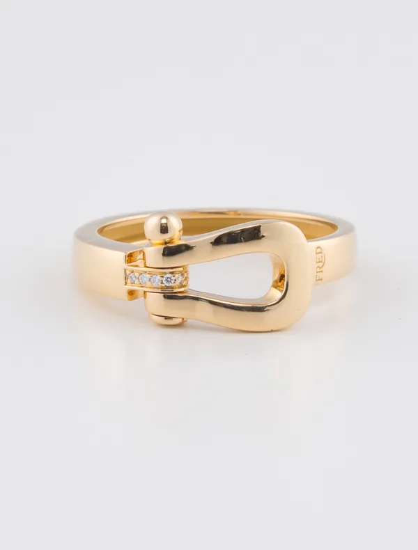 Bague Fred Force 10 Or Jaune & Diamants