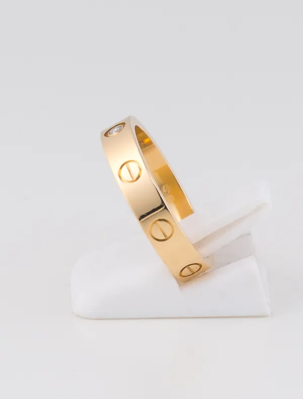 Bague "Love" Cartier Or Jaune & Diamant