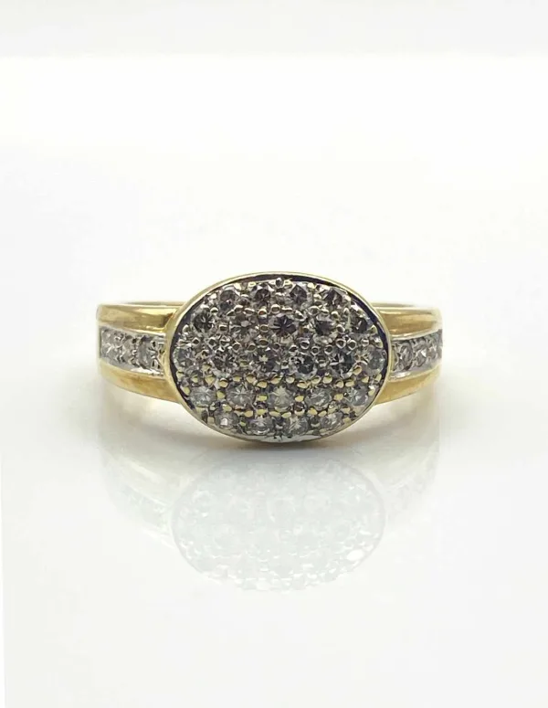 Bague Or Jaune & Diamants