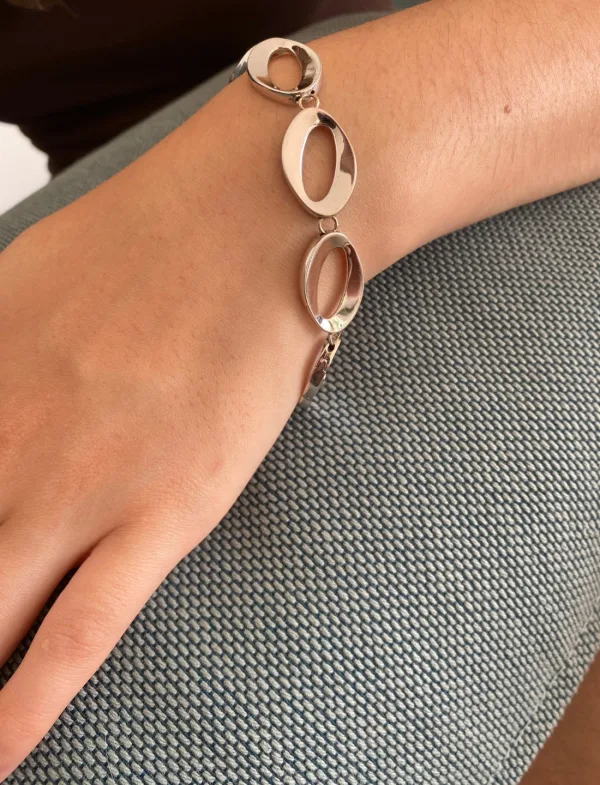Bracelet Or Blanc