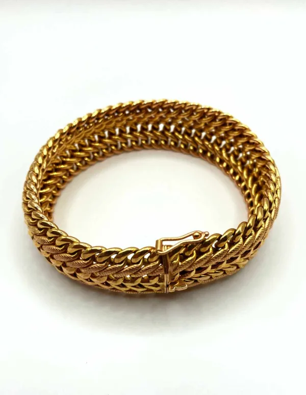 Bracelet Vintage Maille Américaine