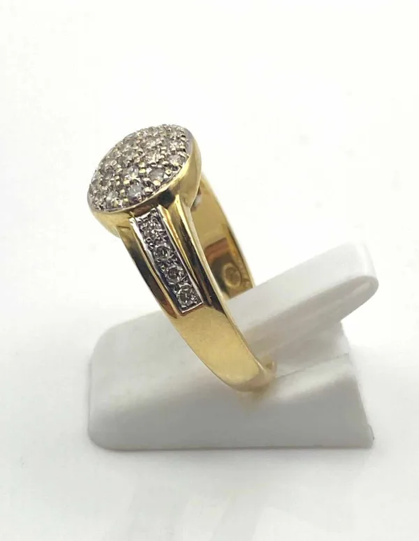 Bague Or Jaune & Diamants