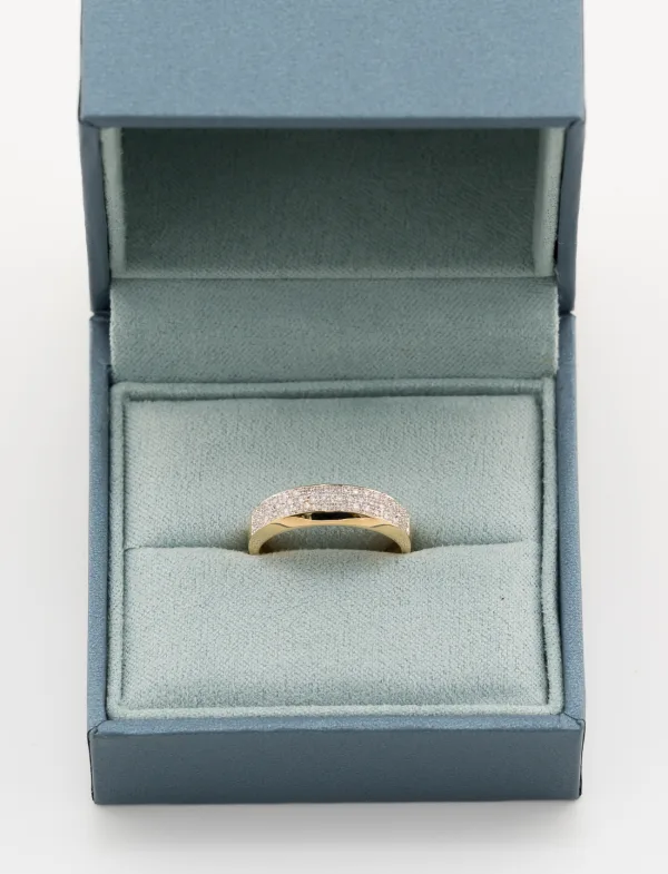 Bague Or Jaune & Diamants